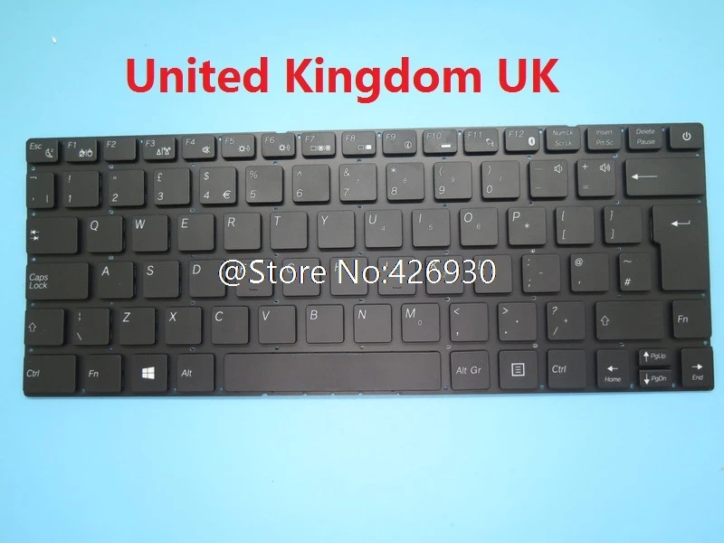 Клавиатура для ноутбука Topstar U931 U931GA1 GR немецкий КР корейский FR Французский GK греческий Великобритания 641100184041 без рамки