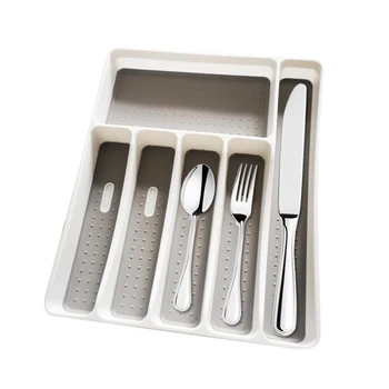 

Organizer Box Trays Home Office Storage Kitchen Bathroom Closet Desk Box Drawer Organization Tray Cutlery Kitchen Accessories