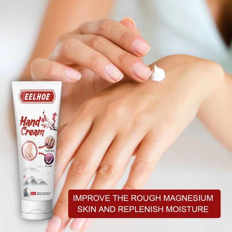

EElhoe Magical Moisturizing Plant Extract Hand Cream Lotion Massager Repair Anti-cracking High-grade Nourishing Hand Care TSLM2