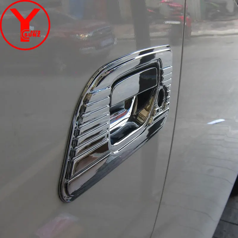 YCSUNZ ABS хромированный протектор дверной ручки, крышка, запчасти для автомобиля, аксессуары для укладки nissan urvan Caravan nv350 e26