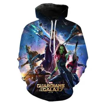 

Superhero Groot Movie guardian of the galaxy 3D Print Hoodies Men Women Children Funny Pullover Long Sleeve Cool Pullover Hoody