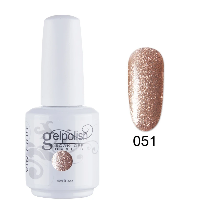 W051 Лак для ногтей Набор для маникюра верхнее покрытие Vernis Полупостоянный УФ светодиодный гель лак удаляющийся замачиванием дизайн ногтей гелевое покрытие для ногтей - Цвет: W051