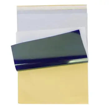 

10Pcs/Lot 4 Layer Carbon Thermal Stencil Tattoo Transfer Paper Copy Paper Tracing Paper Professional Tattoo Supply Accesories