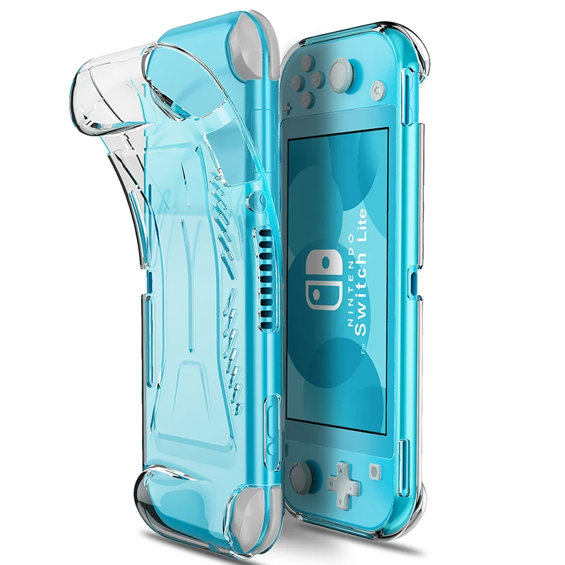 Защитный чехол для NS Lite мягкий прозрачный из ТПУ Nintendo Switch консоль анти осенняя