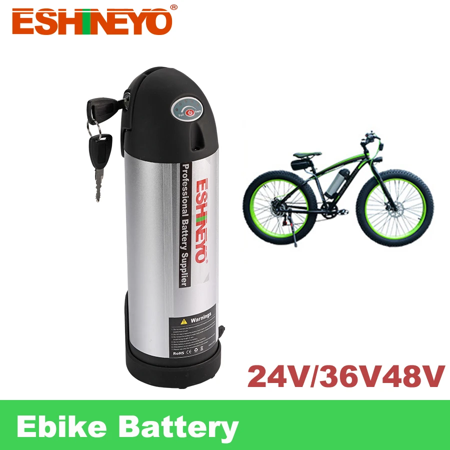 24v 36v 48v 10ah 13ah 20ah Kettle Water Bottle Rechargeable Bicycle