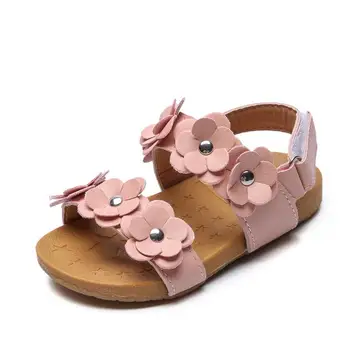 

Children's shoes Summer new kids shoes Lovely flower shoes Fashion girl sandals Magic baby shoes for kiad 21-30