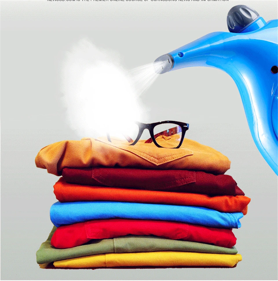 New 800w Handheld Garment Steamer Fast-Heat Portable Home and Travel Fabric Steamer Fast Heat Up Removable Water Tank Steam Iron