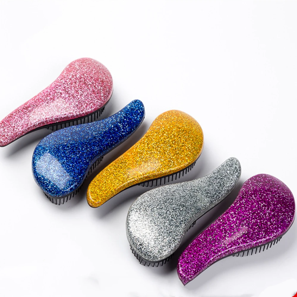 

Magic Mini Handle Comb Anti-static Hair Brush Detangle Shower Massage Hairbrush Comb Hair Stylings Tools
