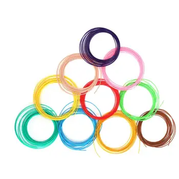 

Printer Wire 1.75mm PLA 3D Pen Printer Filament Printer Filament 20 Colors * 5M/Bag