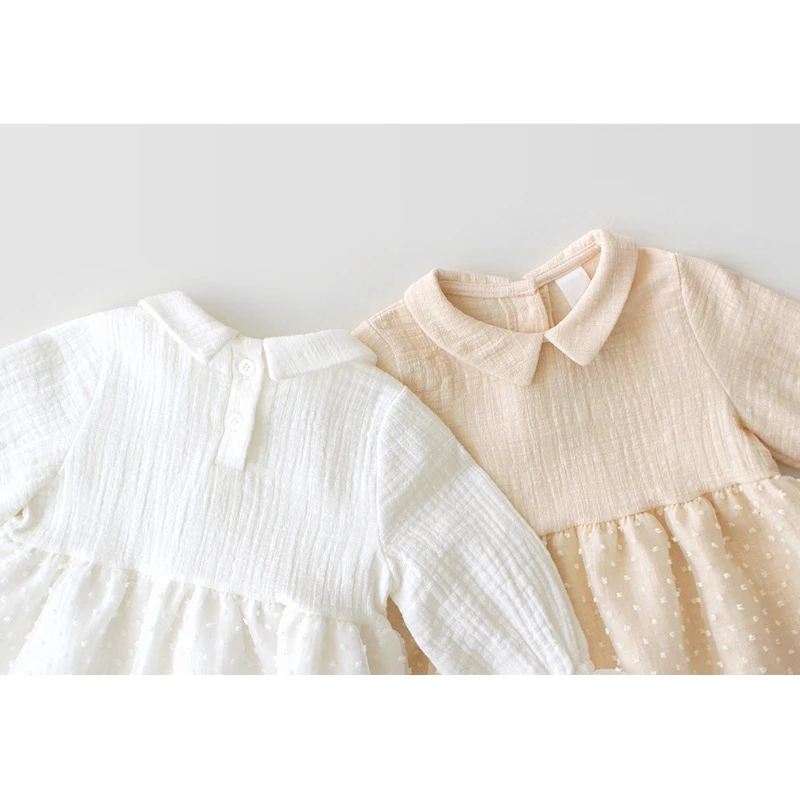 Комплект ползунков Lengan Panjang+ Topi Bahan Katun untuk Perempuan