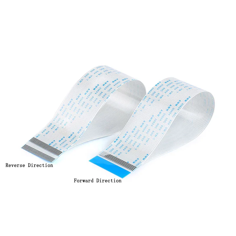 Flexible Flat Cable 10PCS FPC/FFC Ribbon Flexible Flat Cable 24-40 Pin Pitch 0.5/1.0MM 6-40CM