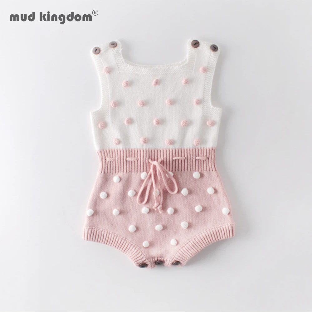 Mudkingdom детский весенне осенний комбинезон одежда для малышей вязаный новорожденных свитер oдeждa кoмплeкт