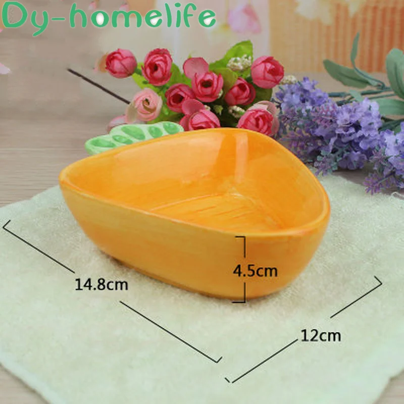 

Korean Creative Multi-size Fruit Modeling Ceramic Tableware Set Bone China Salad Plate Fruit Bowl Spoon Fork Kitchen Supplies