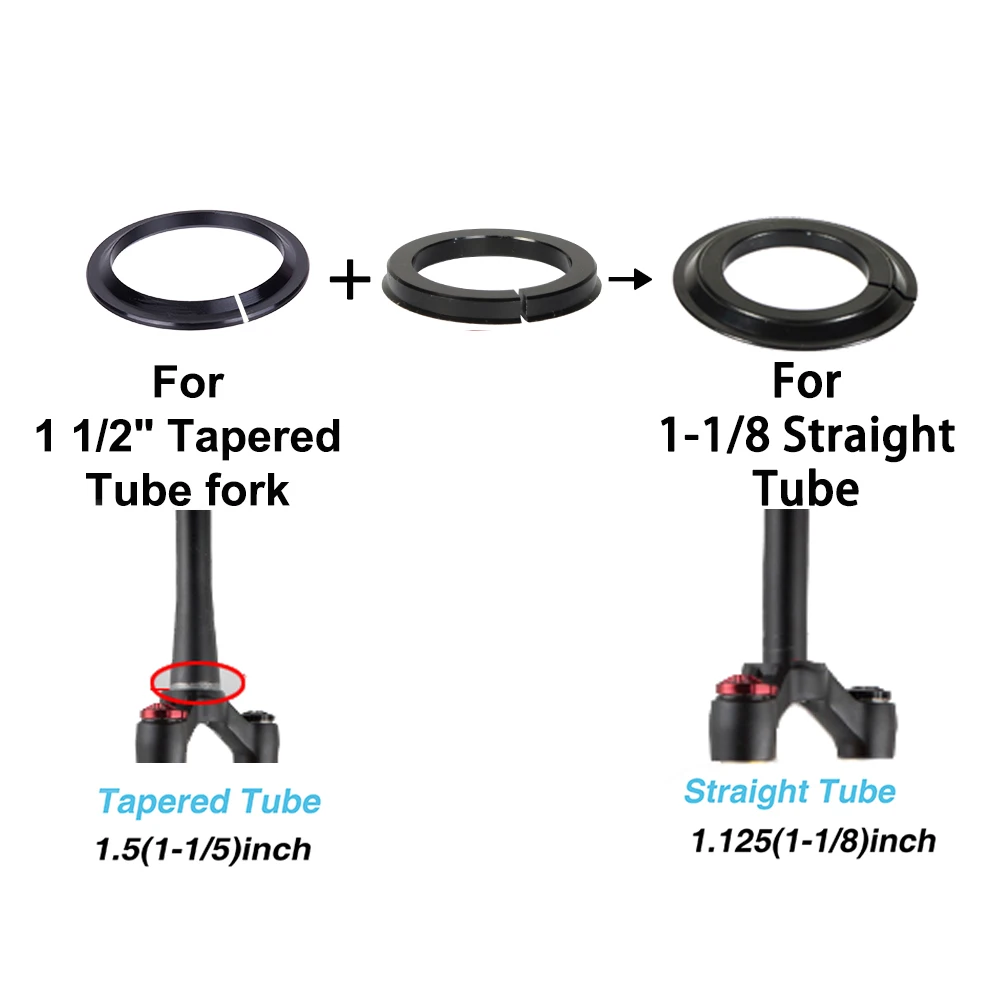 Fork Head Tube Sizes Various Crown Race For Headset Bearing 45
