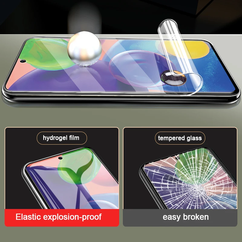 Гидрогелевая пленка для Samsung Galaxy A50/A51/A70/A10/A20/20E/A30/A40/A60/A80/A90/M10/M20/A51 не стеклянная 3 1
