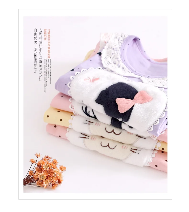 Детская ночная рубашка для девочек; ci 【xiu】; пижамы kuan; хлопковый спальный мешок принцессы; домашняя одежда для малышей; одежда для
