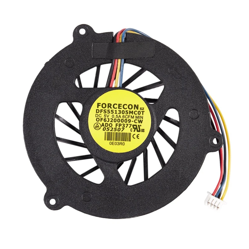 Новый для Asus M50 G50 G50V G50VT G51 G51VX G60 N50 N50VN-1A Процессор вентилятор KDB05105HB -7F36 |