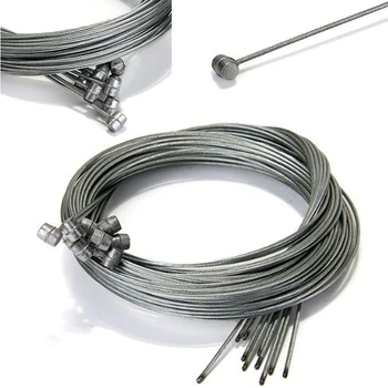

10Pcs Bike Brake Cables Brake Gear Wires MTB Bicycle Stainless Steel Cable Mountain Inner Wire Line Bicycle Accessories