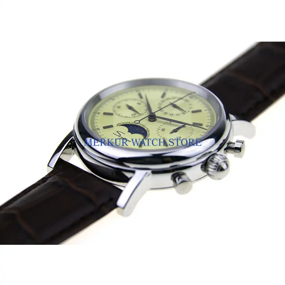 Ad30 Sugess メンズ腕時計機械式クロノグラフパイロット 1963 ドレスウォッチドレス天津運動 St1908 Mechanical Watches Aliexpress