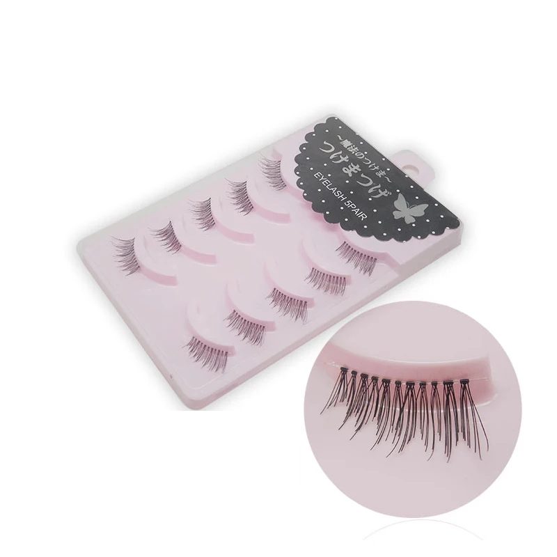 GZHOUSE Half Eyelashes Cosplay Makeup Segmented False Eyelash Extension Tools 3d Bunch Natural Cross Fake -Zentai shop online H7cdc2e6203604822a4829639f5705e96A.jpg