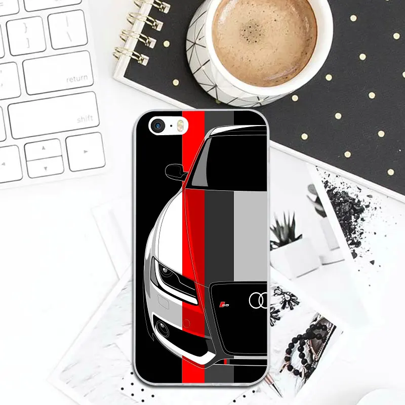 Hot Drift Cars Auto JDM Coque Capa Soft TPU Silicone Mobile Phone Case Cover for iPhone X XR XS Max 5 5S SE 6 6S 7 7Plus 8 Plus - Цвет: pattern 6