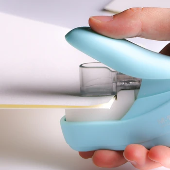 

Mini Cute Book Stapleless Staple No Nails No Staple Stapling Machiner Paper Stapling Stapler Without Staple Stapler