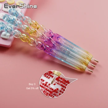 

EverShine Diamond Painting Accessories Pen 5D DIY Diamond Embroidery Point Drill Pen Tool Handmade Hobby Art Easy to Operate