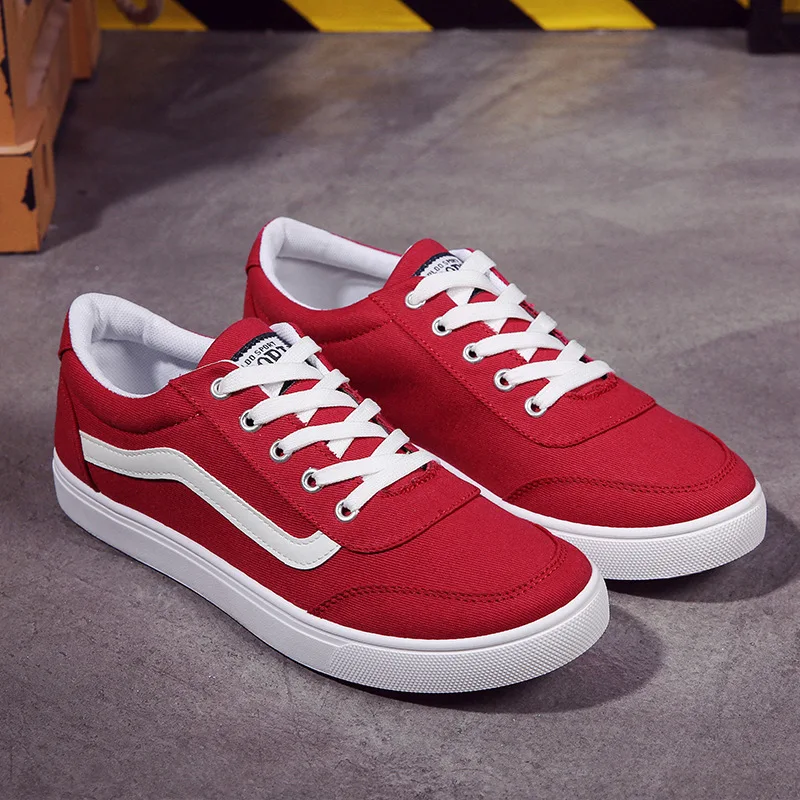 Zapatos de lona clásicos para hombre, zapatillas deportivas informales de estilo coreano, vulcanizados, transpirables, planos de lona, para verano, 2,5