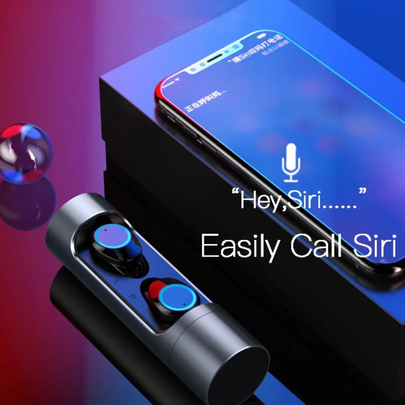 TWS Bluetooth 5,0 наушники X8 Touch control Mini Twins Беспроводные стереонаушники с микрофоном IPX7 водонепроницаемые 11