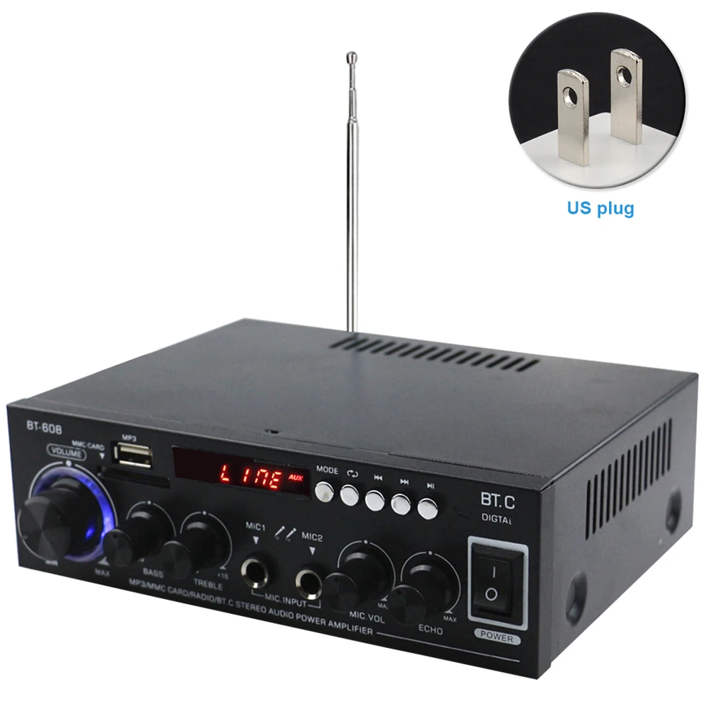 

Stand Digital Player Audio Amplifier Remote Control Mini Gift Portable Bluetooth Low Distortion HIFI Music USB Flash Disk Iron