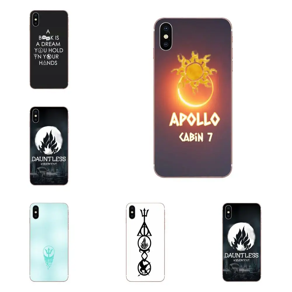 Мягкие ТПУ чехлы Капа для Xiaomi Redmi Mi 4 7A 9T K20 CC9 CC9e Note 7 9 Y3 SE Pro Prime Go Play Percy Jackson Divergent |