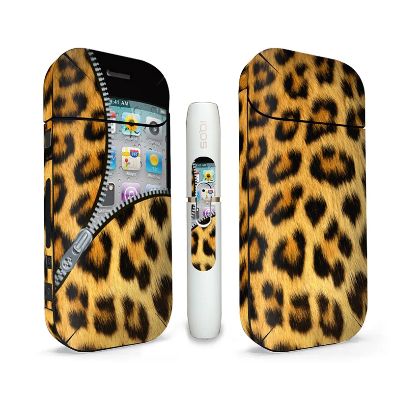 10 Leopard printpatterns стикер кожи для iqos2.4 plus для iqos 3M клейкая этикетка