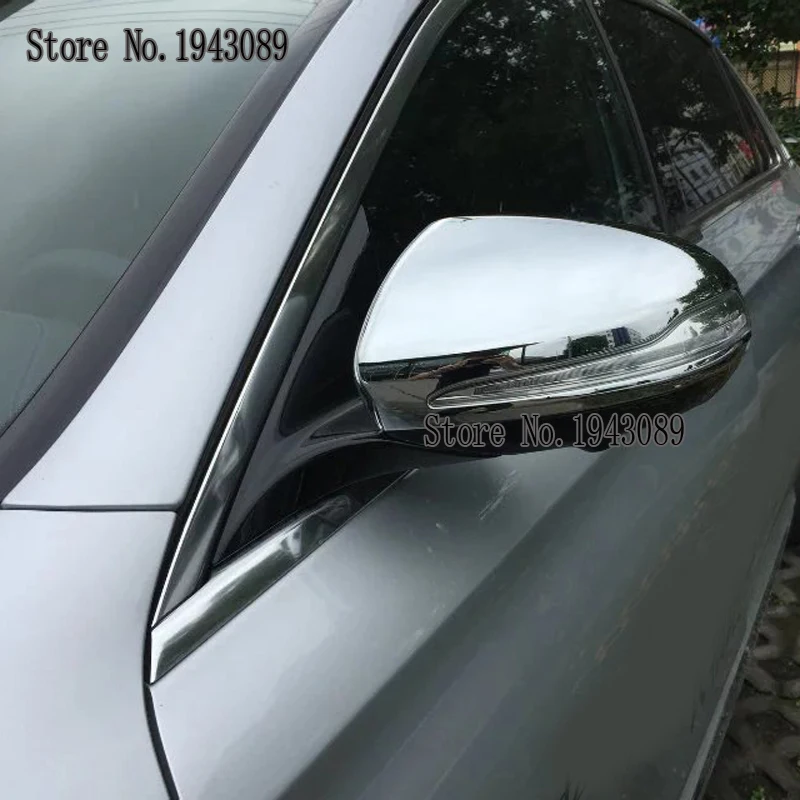 ABS углеродного волокна зеркало заднего вида крышка аксессуары наклейка для Mercedes-Benz GLC X253 C253 W213 S213 W205 S205 A205 C205 W222