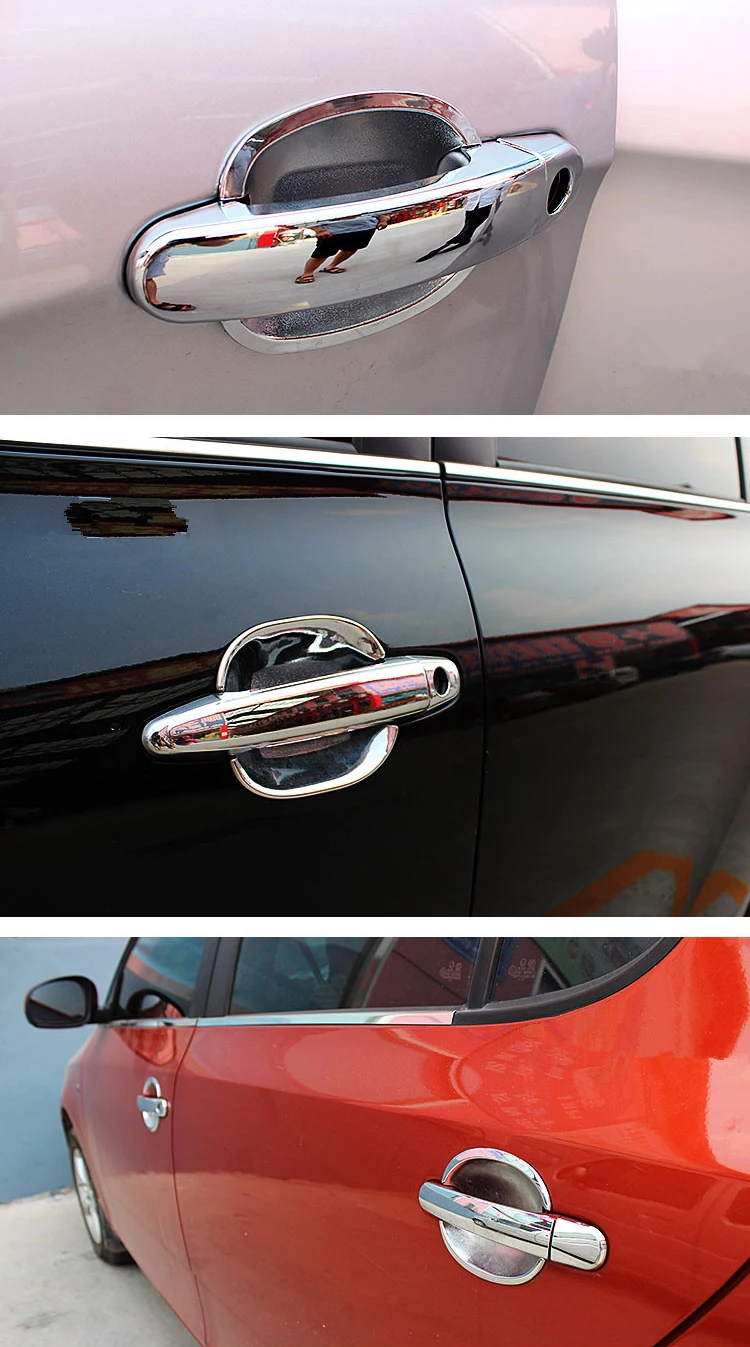 Стайлинг автомобиля дверная ручка крышка чаши отделка ABS для Chevrolet Chevy Cruze 2009 2014 4