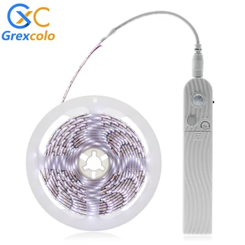 

PIR Motion Sensor LED Lights for Kitchen Bedroom 5V LED Strip with Sensor Auto ON/OFF Stair Wardrobe Closet Night Security Lamp