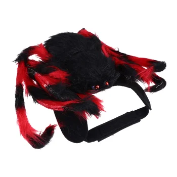 

Funny Pet Spider Costumes Pet Halloween Cosplay Dress Warm Outfits Harness