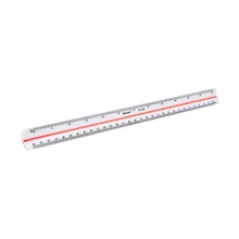 30cm 1:100 ~ 1:500 Cale plastique règle triangulaire architecte ingénieurs règle technique bureau fournitures scolaires outils