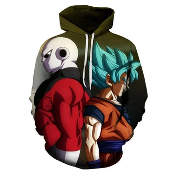 

Anime Harajuku Goku Sweatshirts Dragon Ball Super 3D Print Hoodies Pullover Men Band Hoodie Tracksuit Streetwear DropShip tops