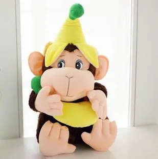 

Cute Banana Monkey Plush Monkey Stuffed Toy Doll Gift Recruit