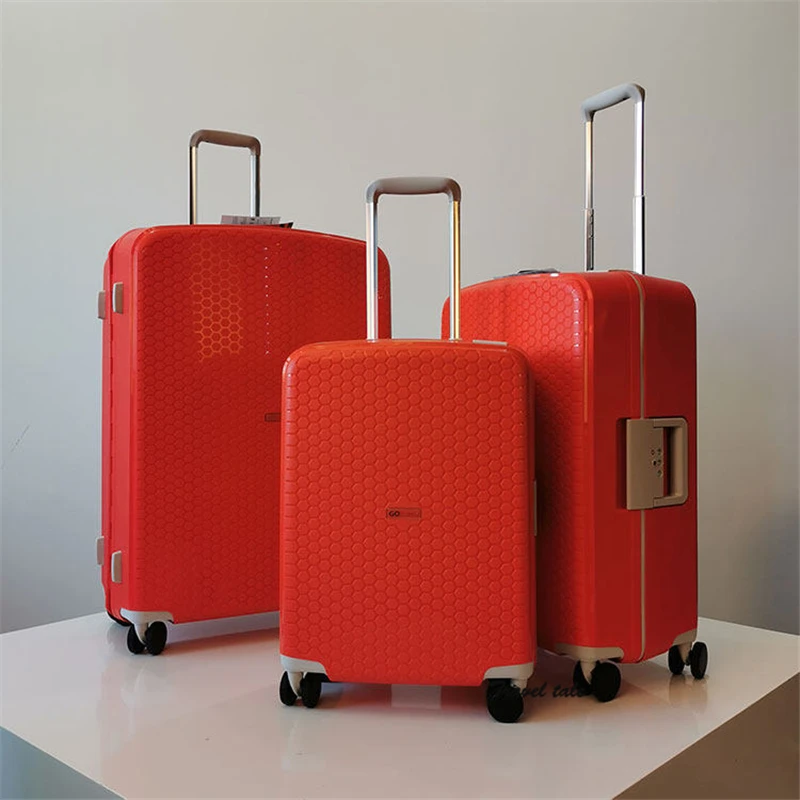 Travel tale 20 дюймов 24 дюйма 28 дюймов PP с твердыми стенками, масштабных дорожных чемоданов на колёсиках чемодан на колесах для путешествий