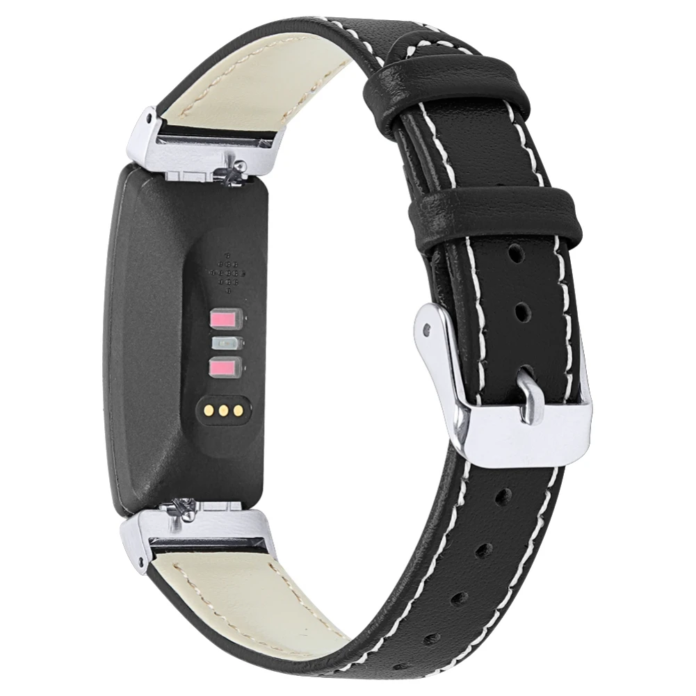 Ремешок из натуральной кожи ForFitbit Inspire/Inspire HR Band сменные ремешки часы браслет
