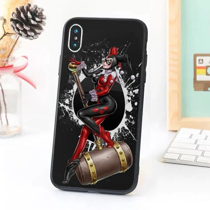 

Bernandez 5 5S SE 6 6S TPU phone case cover for iPhone 7 8 plus X Xs Max XR Joker Harley Quinn Hammers