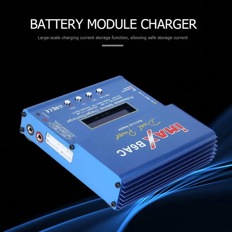 IMAX B6AC 80 Вт Lipo NiMH аккумулятор баланс зарядное устройство встроенный источник питания