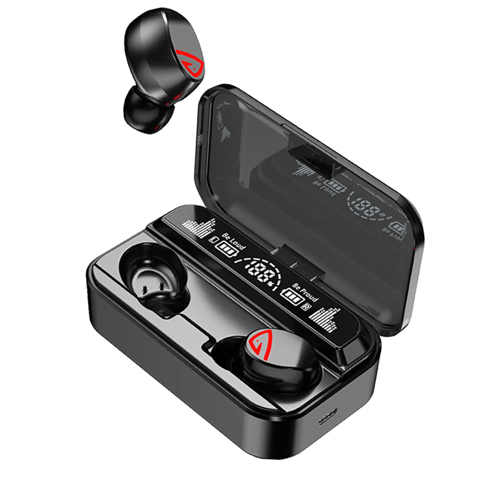 Bluetooth 5.2 Earbuds NFC HiFi Sound 9D Stereo Surround Easy Pairing Noise Isolation Sports Headset Earphone Running Game | Электроника
