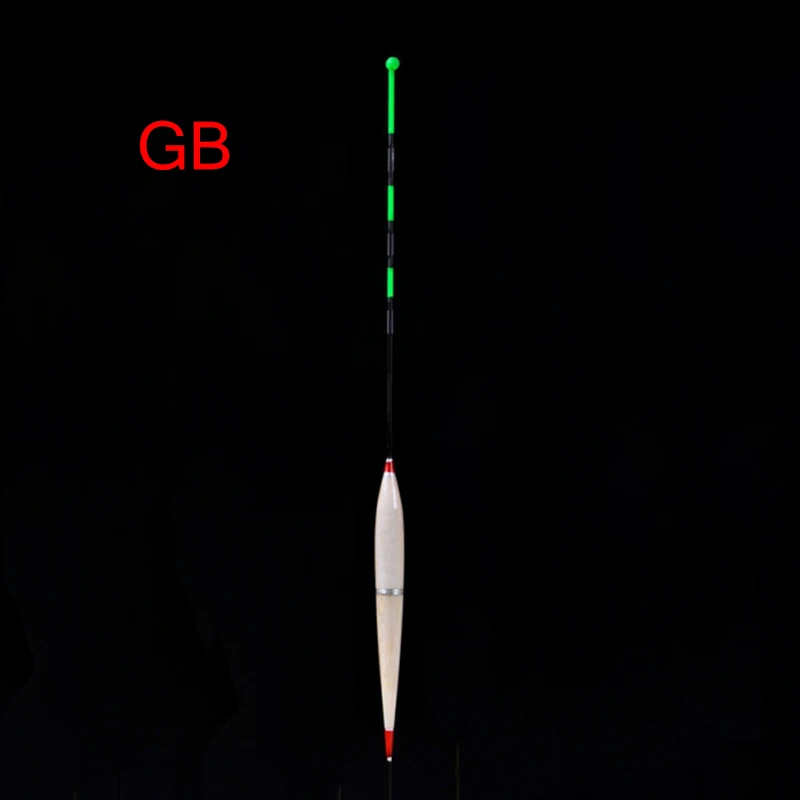 GB Светящийся электронный поплавок Fish Buoy Strike Интеллектуальный умный поплавок для рыбалки светодиодный Электрический поплавок ночник рыболовные снасти - Цвет: GB