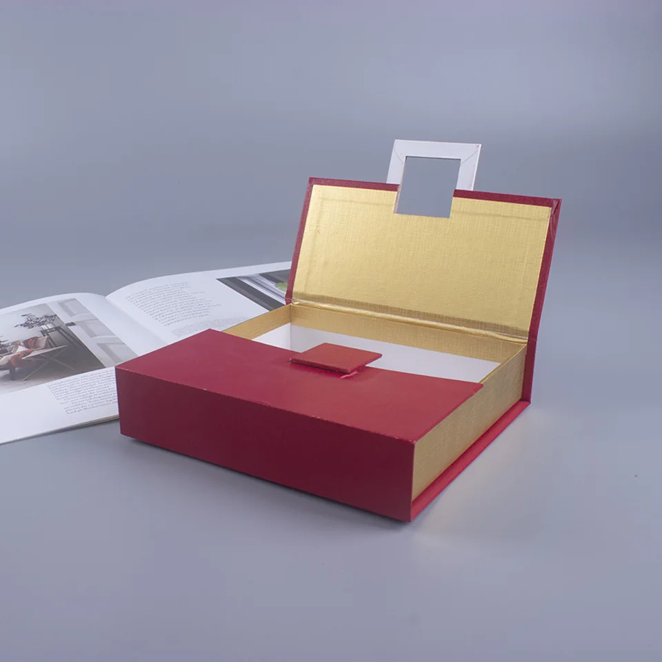 Подарочная коробка на день рождения, красная Новая креативная коробка, ожерелье, браслет, серьги, кольцо, коробка для украшений, подарочные аксессуары, упаковка для альбома, коробка для хранения