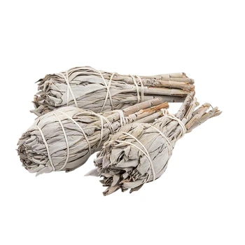 

3 Bundles White Sage California White Sage Pure Leaf Smoky Purification White Sage Smoking