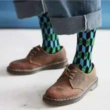 Забавные летучая мышь банан Мужчины Женщины Crew носки повседневные Харадзюку модные зимние теплые счастливые носки хлопок