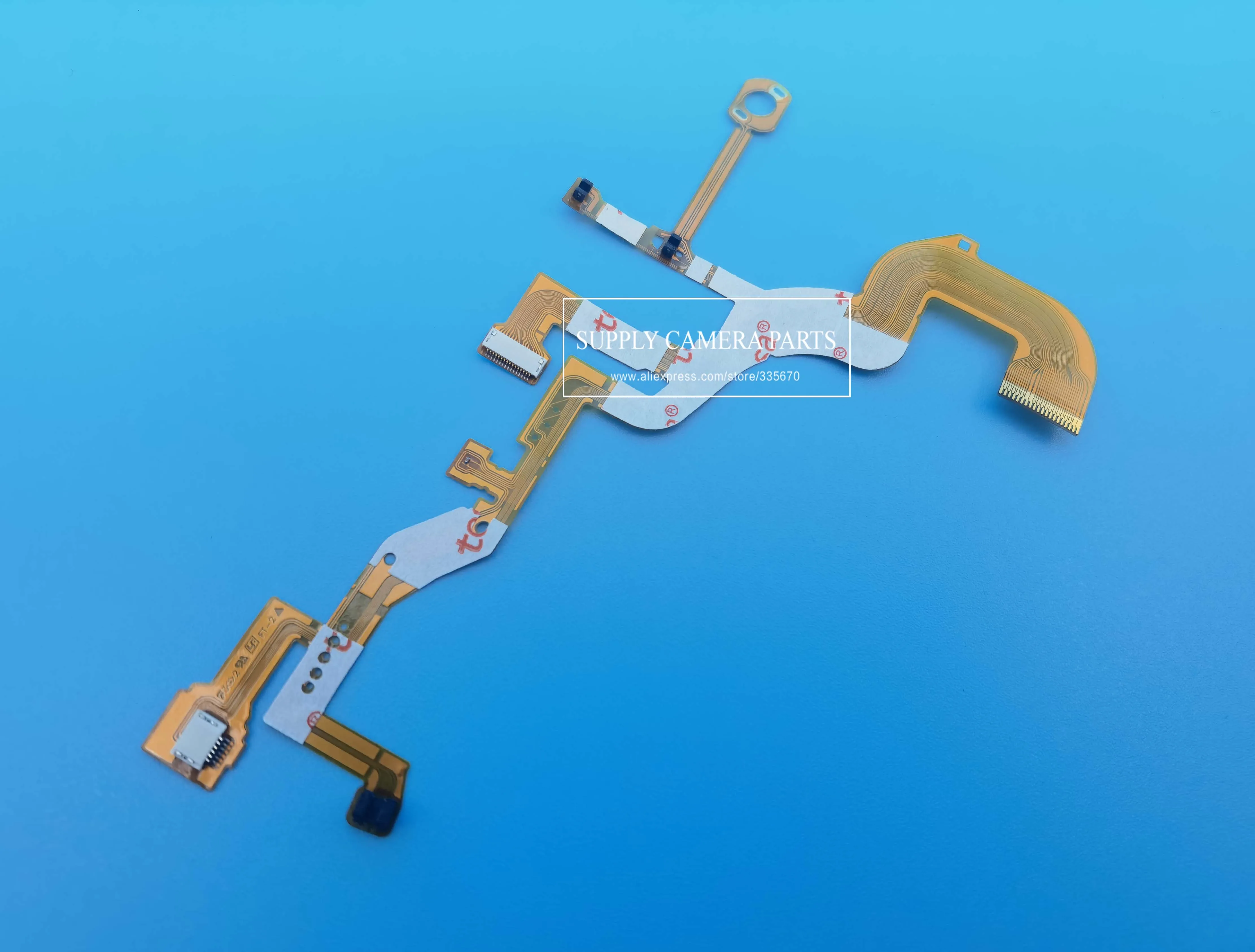 *new Lens Flex Cable Fpc (with Sensor And Socket ) For Sony Wx300 Wx350