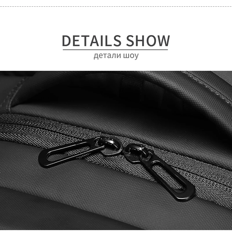Backpack men's multifunctional large capacity men's mochila with USB loading port 17,3 customs laptop School Backpack